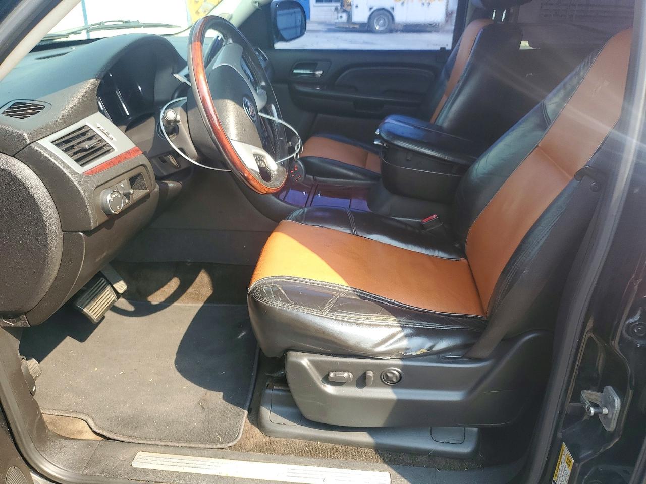 2007 Cadillac Escalade Esv Black vin: 1GYFK66887R430783