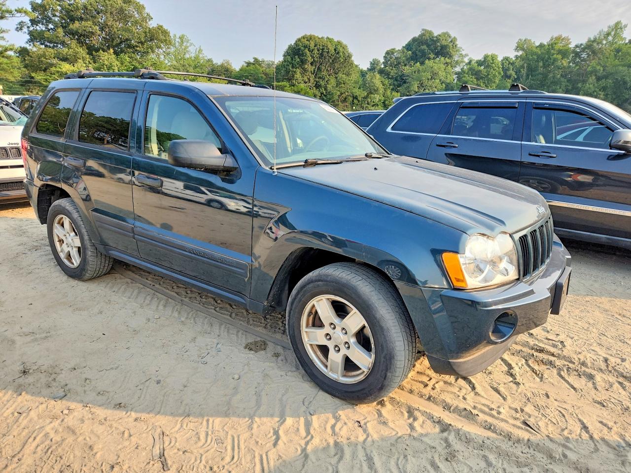 2006 Jeep Grand Cherokee Laredo Green vin: 1J4GR48K46C108222