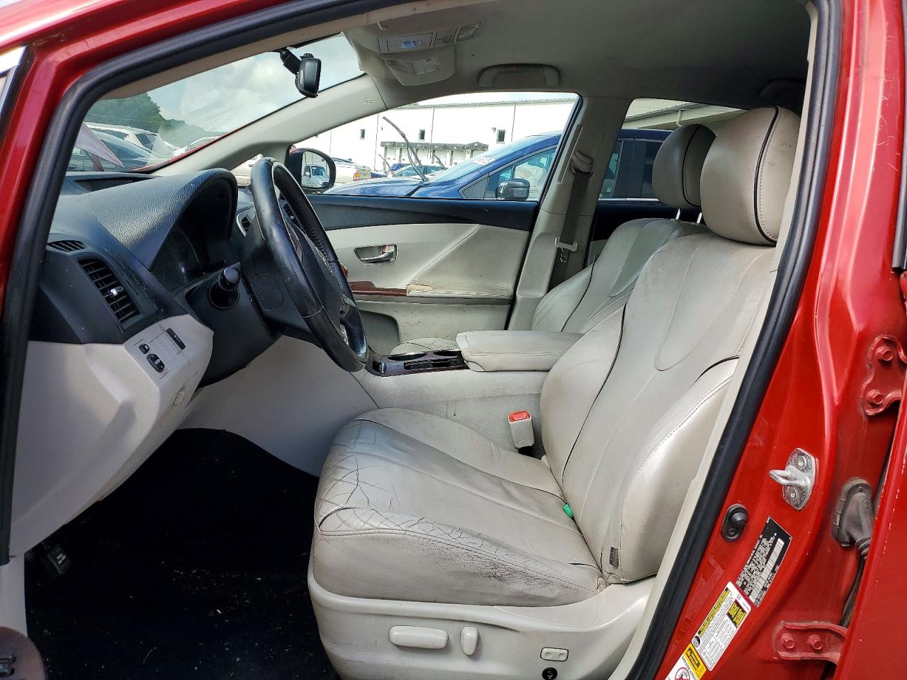 2010 Toyota Venza Fwd V6 Red vin: 4T3ZK3BB4AU024624