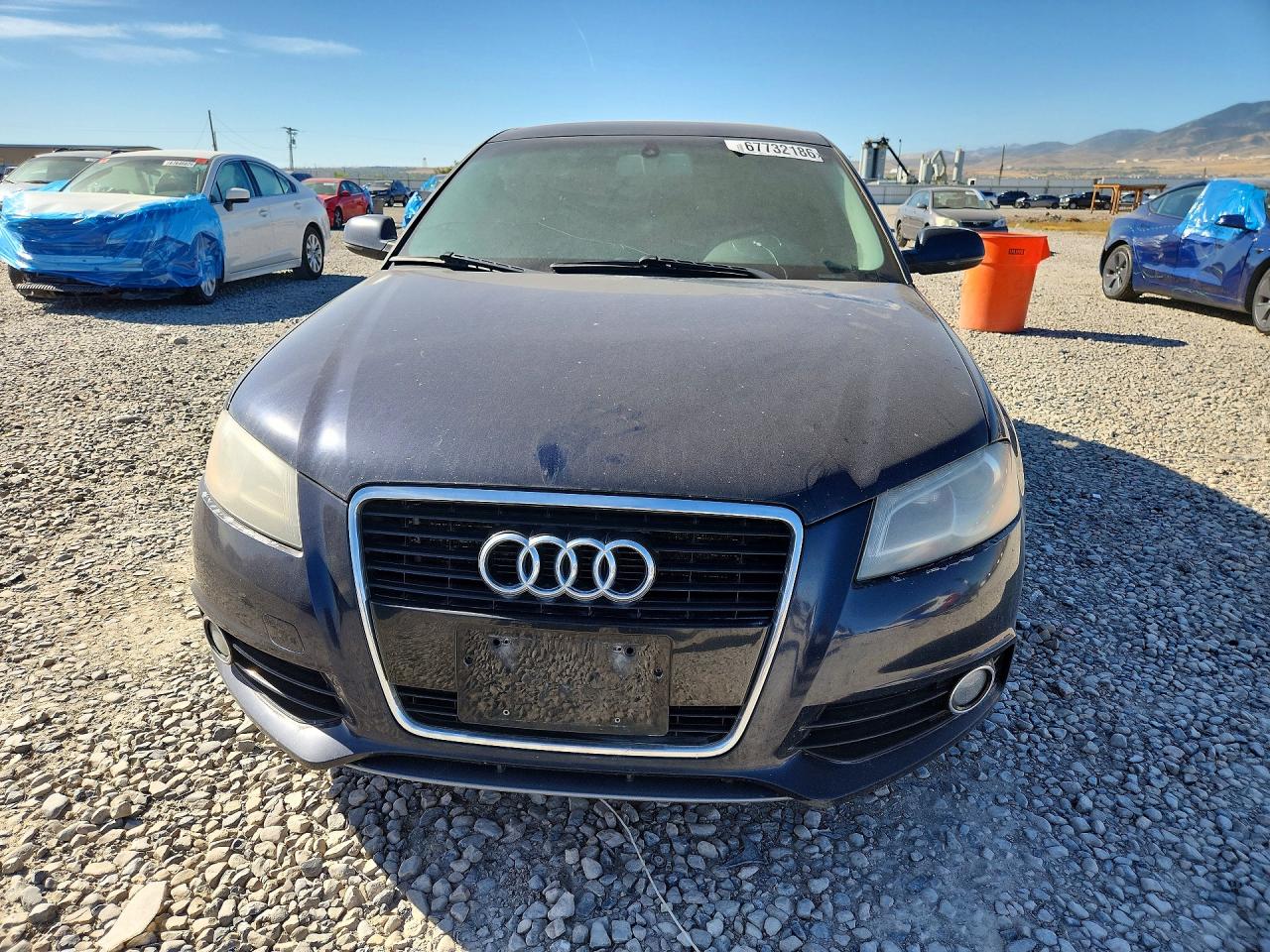 2012 Audi A3 Premium Plus Синий vin: WAUKJAFM4CA100166