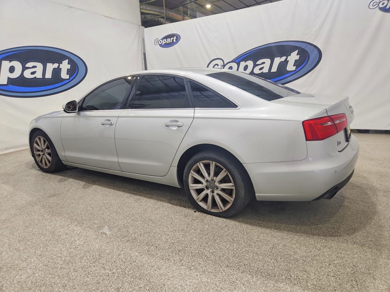 2014 Audi A6 Premium Plus Silver vin: WAUGFAFC8EN069451