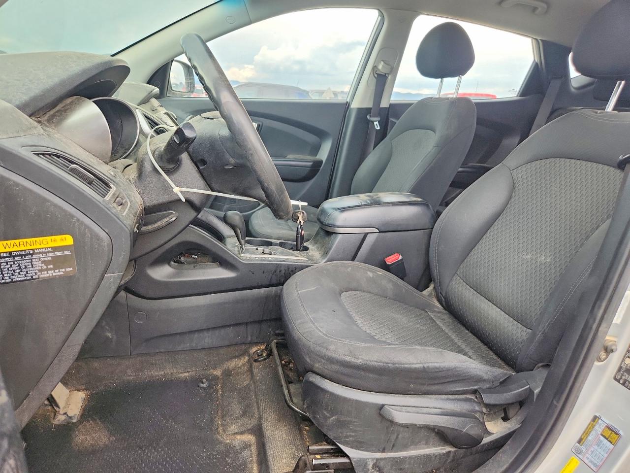 2010 Hyundai Tucson Gls Silver vin: KM8JT3AC4AU077594