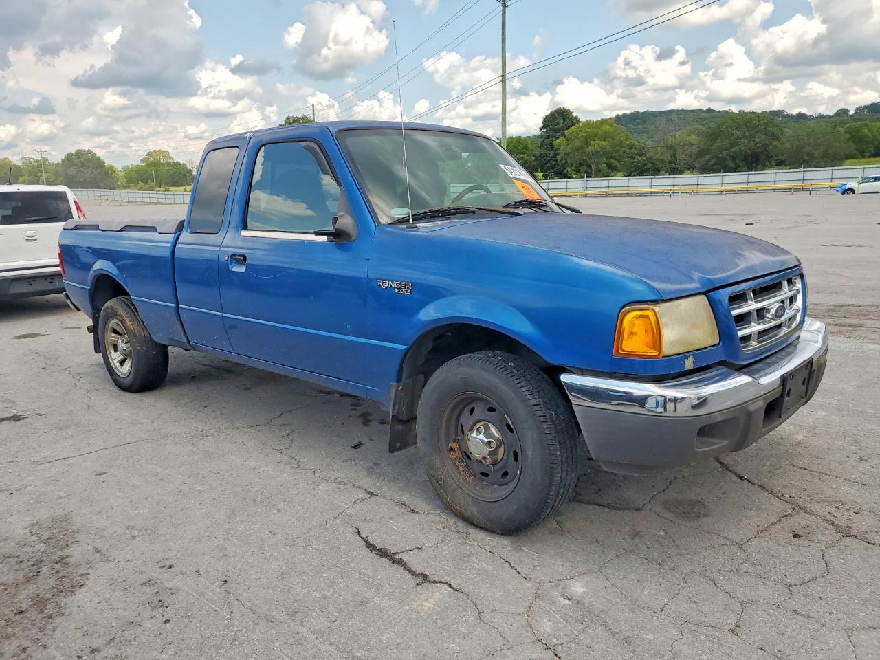 2001 Ford Ranger Super Cab Blue vin: 1FTYR14V91TA83948