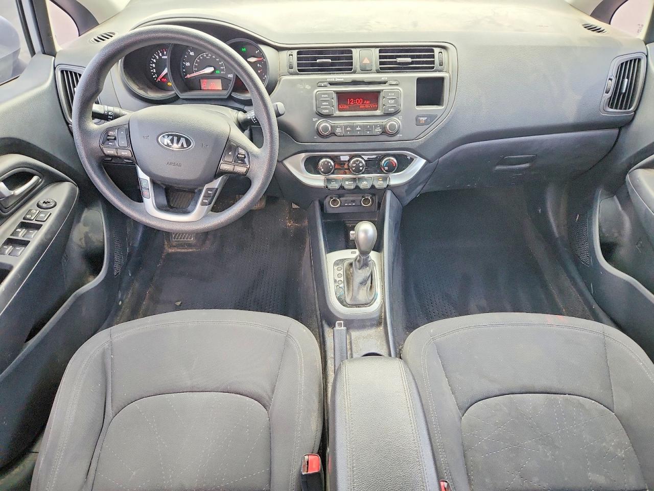 2014 Kia Rio Ex Silver vin: KNADN5A3XE6355414