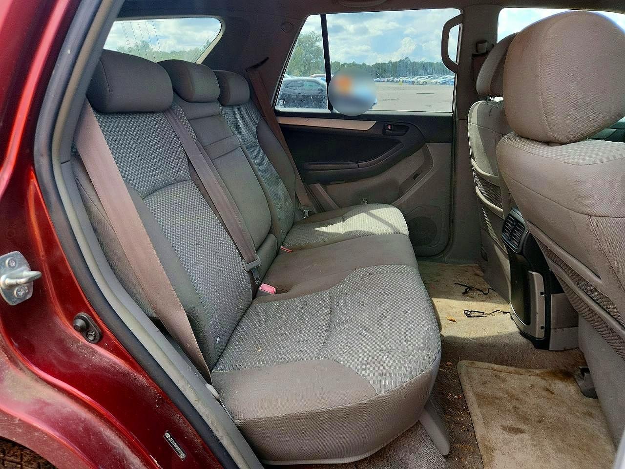 2007 Toyota 4runner Sr5 Red vin: JTEZU14R578070093