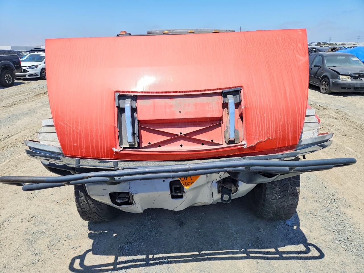 2009 Hummer H2 Sut Luxury Red vin: 5GRGN02209H103026