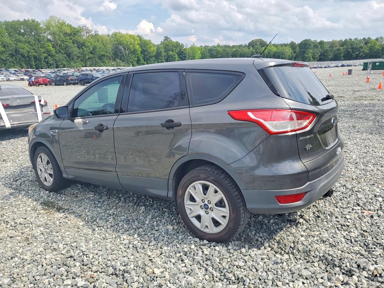 2015 Ford Escape S Gray vin: 1FMCU0F73FUA42150