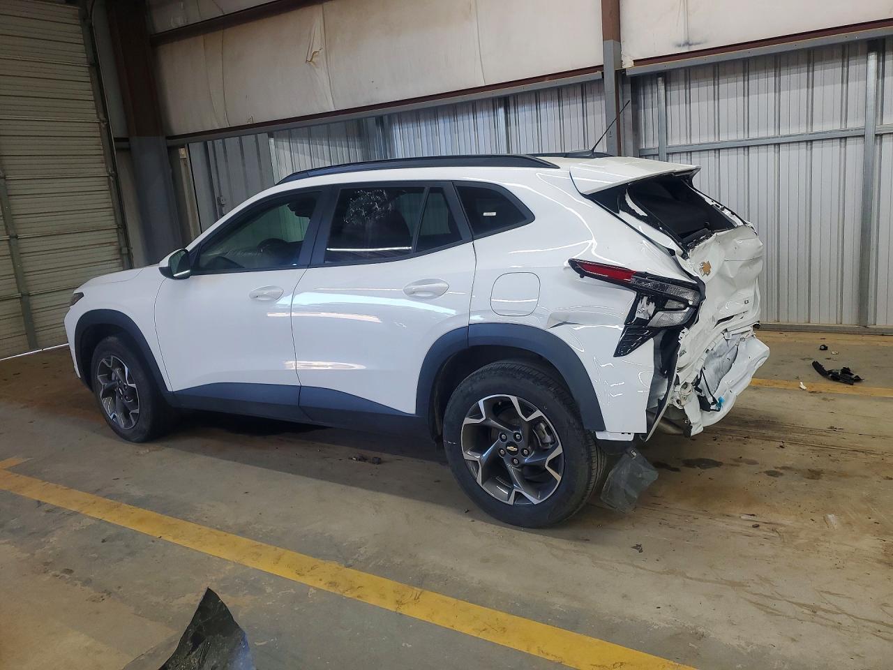 2025 Chevrolet Trax 1lt White vin: KL77LHEP2SC235265