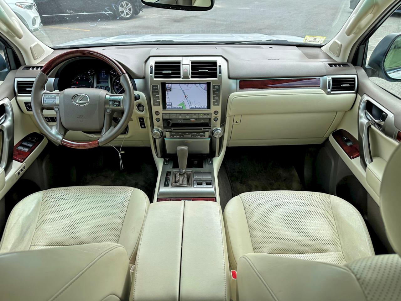2013 Lexus Gx 460 White vin: JTJBM7FX8D5055487