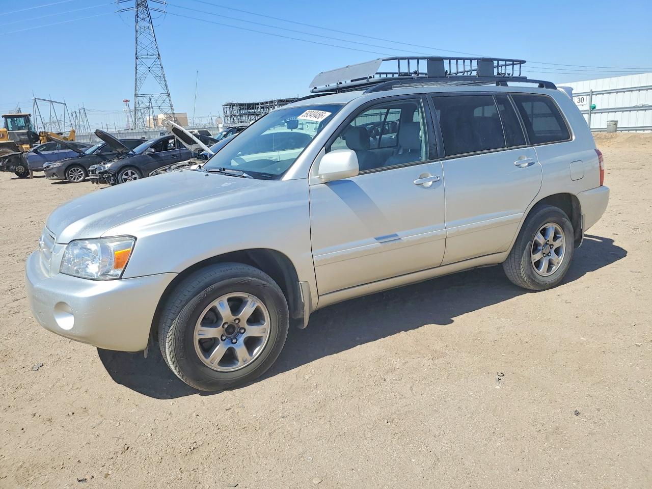 2005 Toyota Highlander Limited Silver vin: JTEGP21A650073888