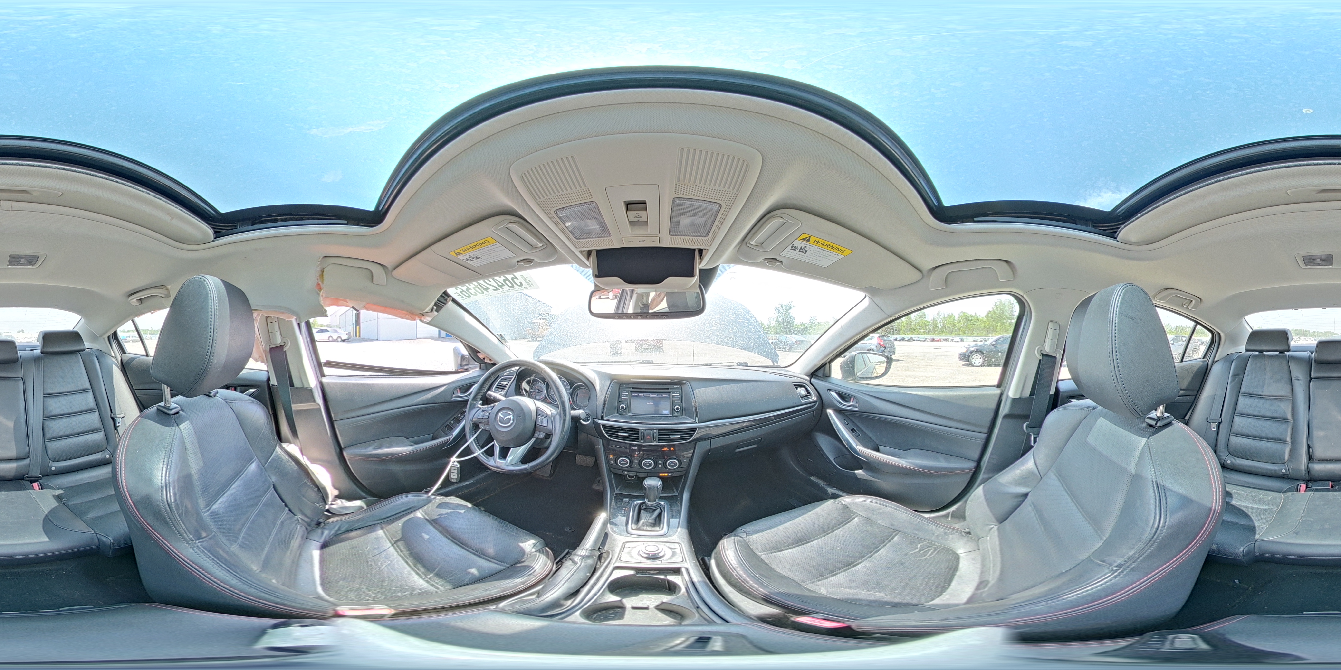 2014 Mazda 6 Grand Touring Gray vin: JM1GJ1W64E1141510