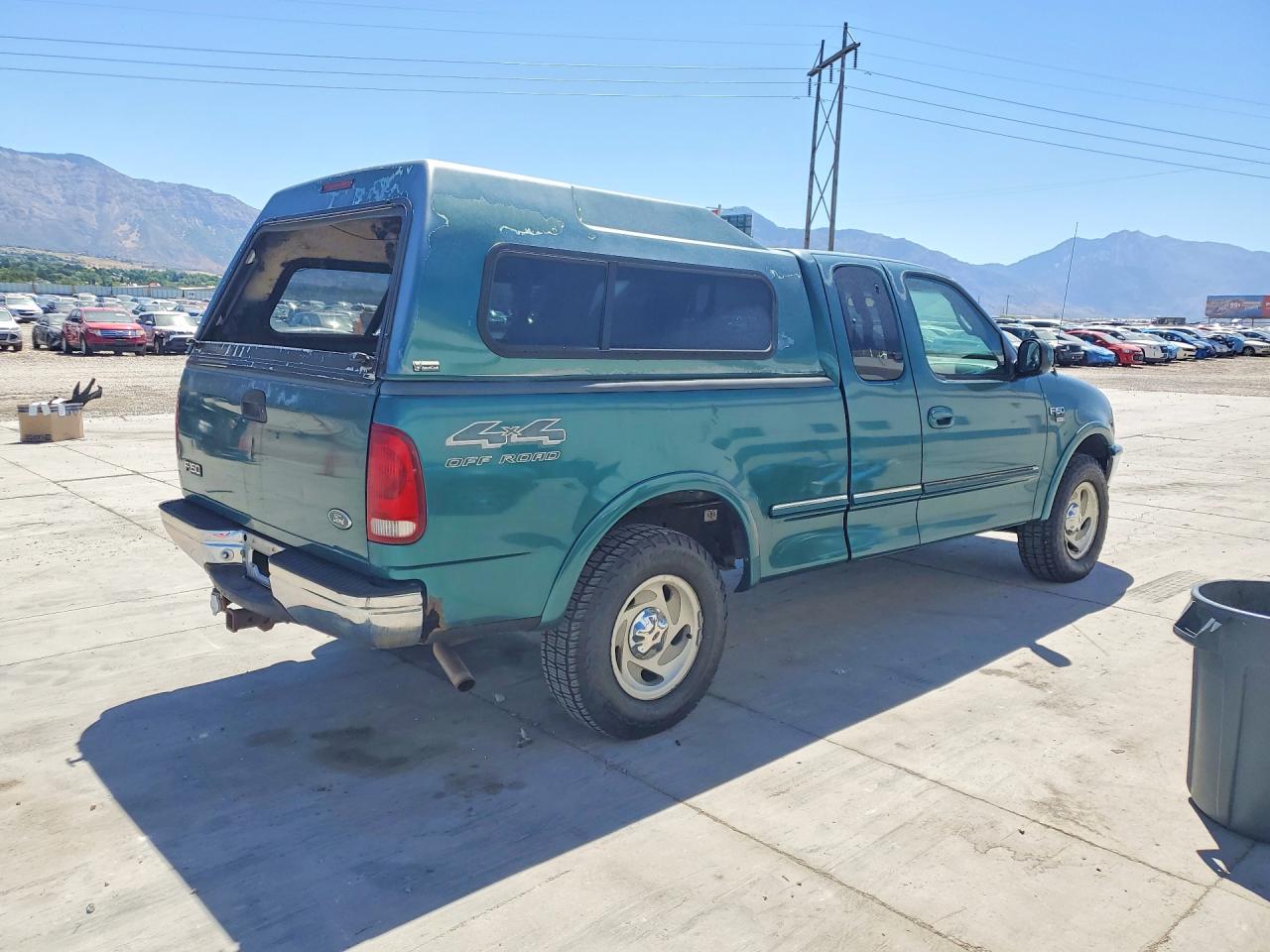 1998 Ford F150 Gray vin: 1FTRX18L5WKA23200
