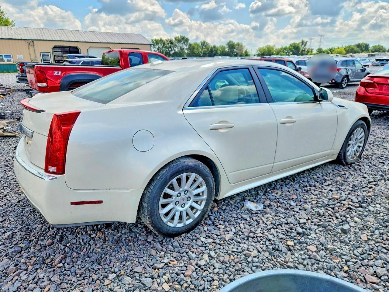 2013 Cadillac Cts Luxury Collection White vin: 1G6DG5E5XD0179638