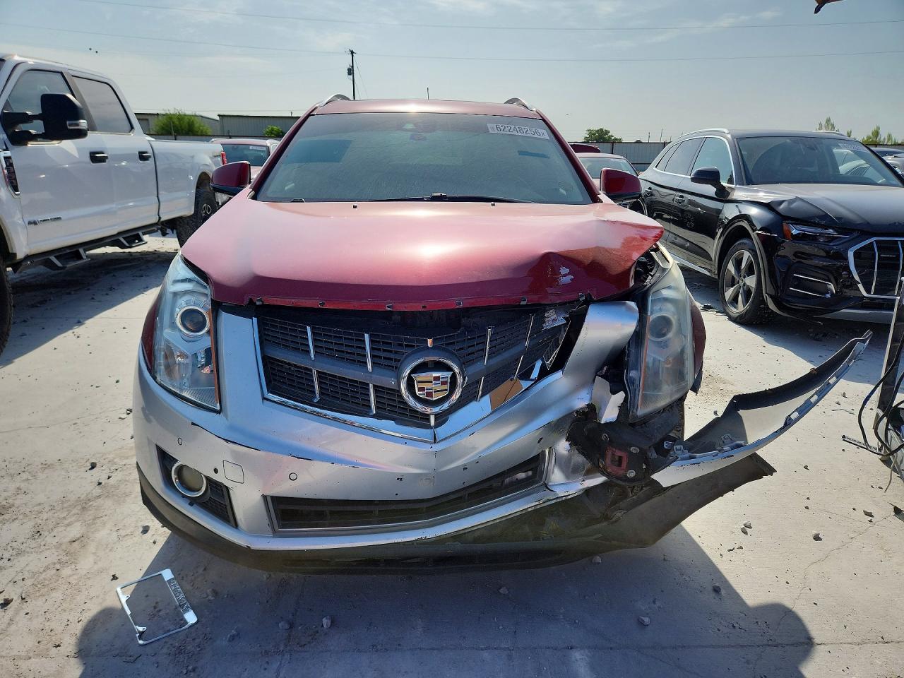 2015 Cadillac Srx Luxury Collection Red vin: 3GYFNEE38FS619954