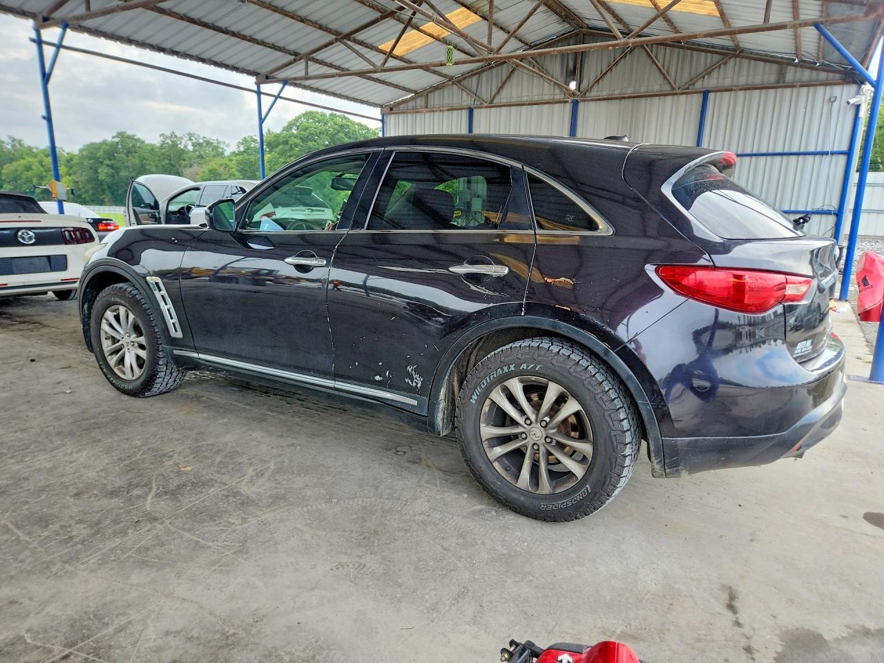 2011 Infiniti Fx35 Base Black vin: JN8AS1MW0BM730400