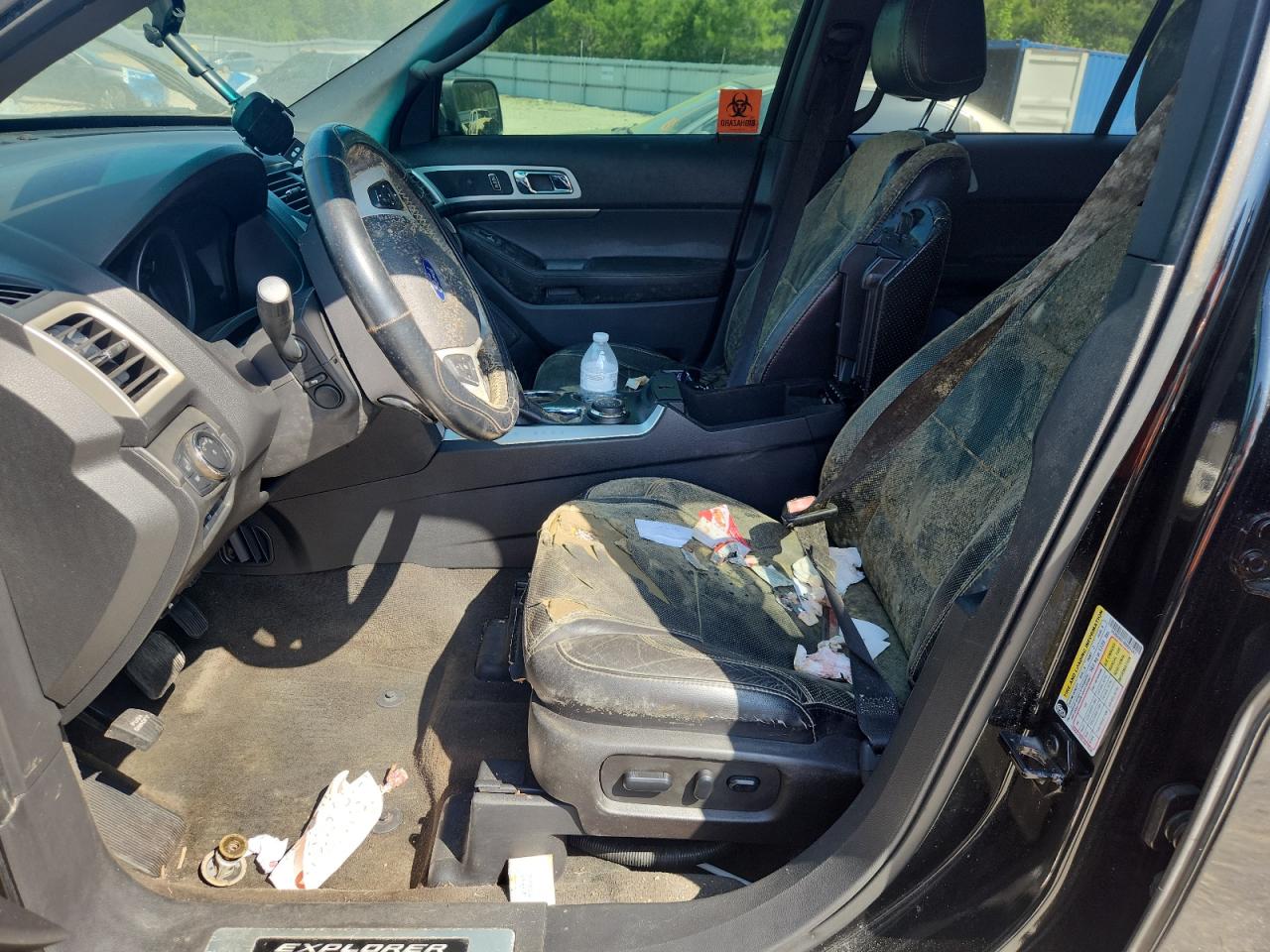 2014 Ford Explorer Sport Черный vin: 1FM5K8GT4EGB41081 Damage: Overall Vehicle, Mold, Repair Required