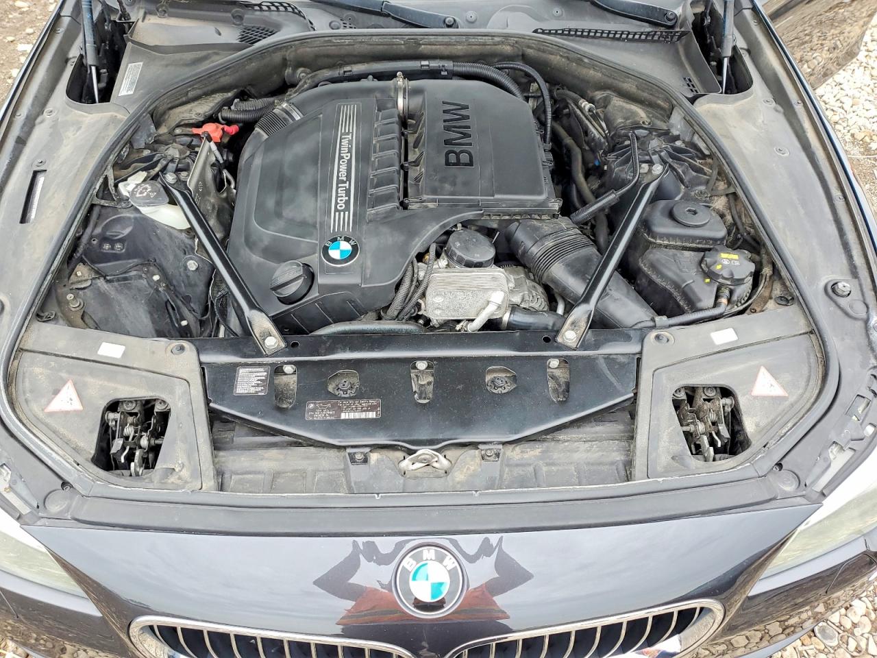 2014 Bmw 535 Xi Black vin: WBA5B3C58ED537379
