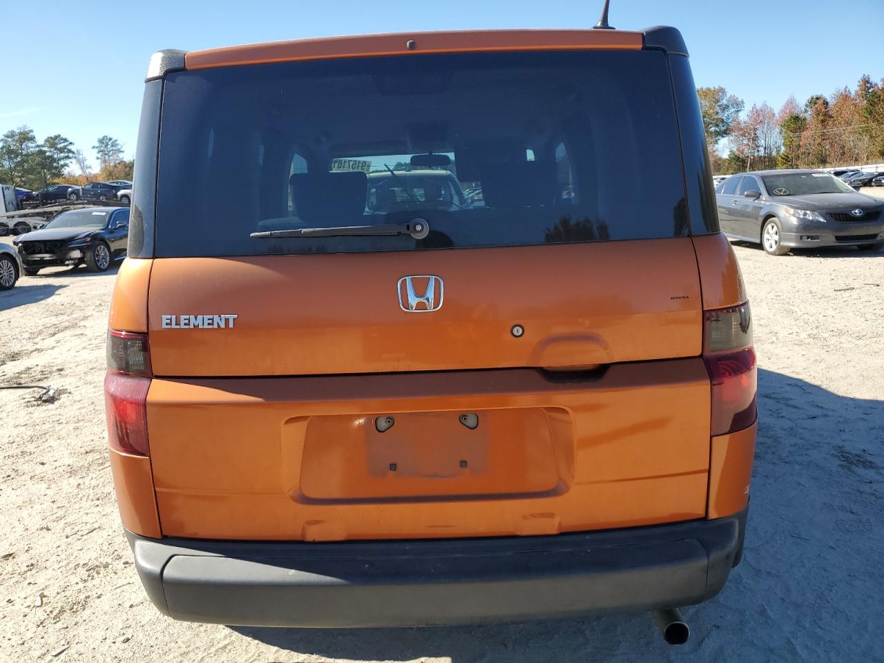 2007 Honda Element Ex Оранжевый vin: 5J6YH18717L006024
