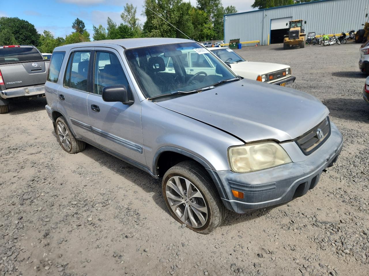 2001 Honda Cr-v Lx Серебряный vin: JHLRD18421C002859
