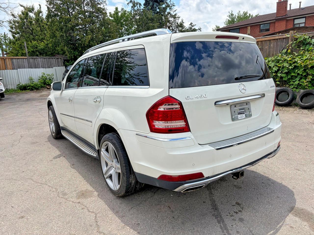 2010 Mercedes-benz Gl 450 4matic Белый vin: 4JGBF7BE6AA582217