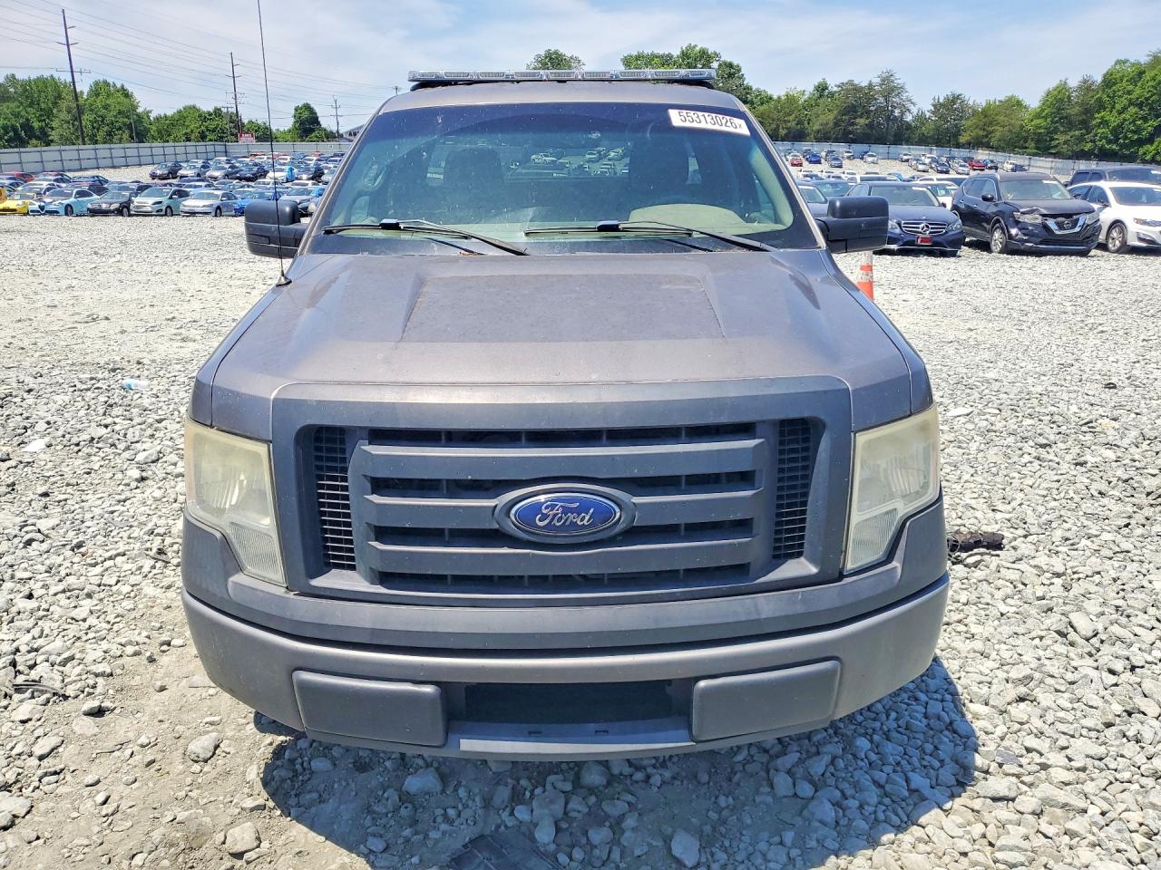 2010 Ford F150 Gray vin: 1FTMF1CW5AKE77602