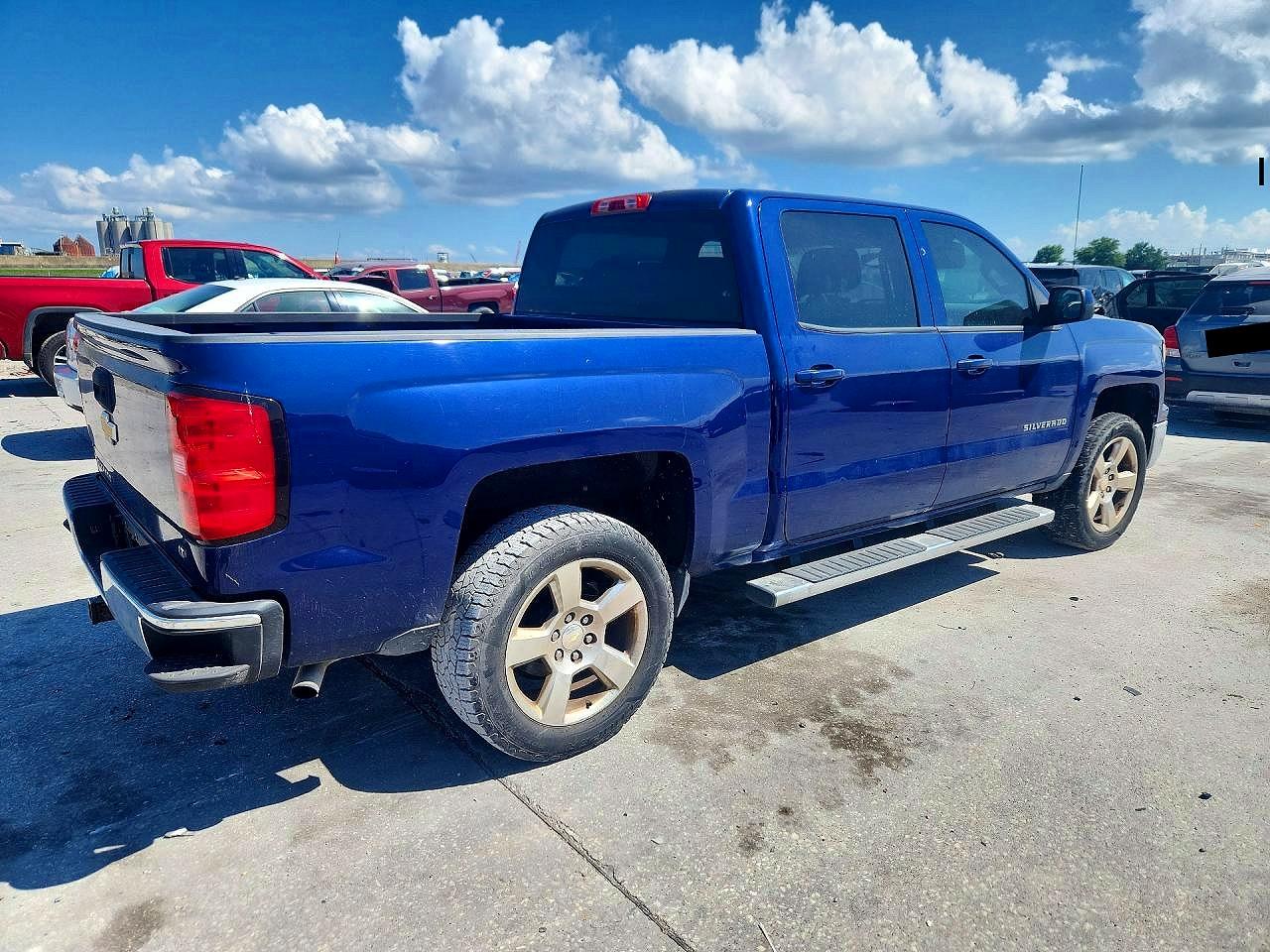 2014 Chevrolet Silverado C1500 Lt Blue vin: 3GCPCREC8EG229770