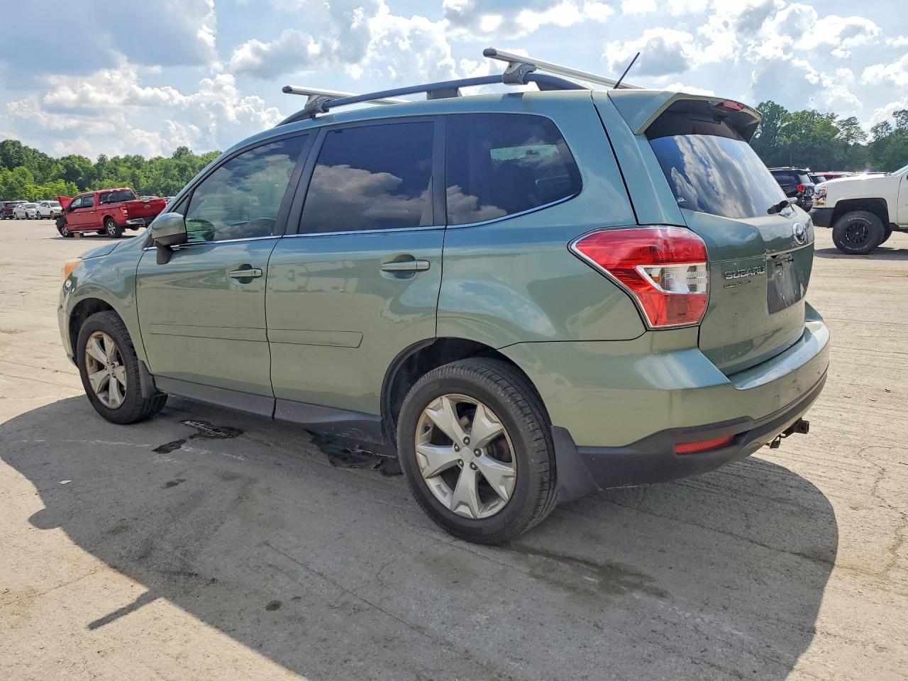 2015 Subaru Forester 2.5i Limited Green vin: JF2SJAHC8FH546325