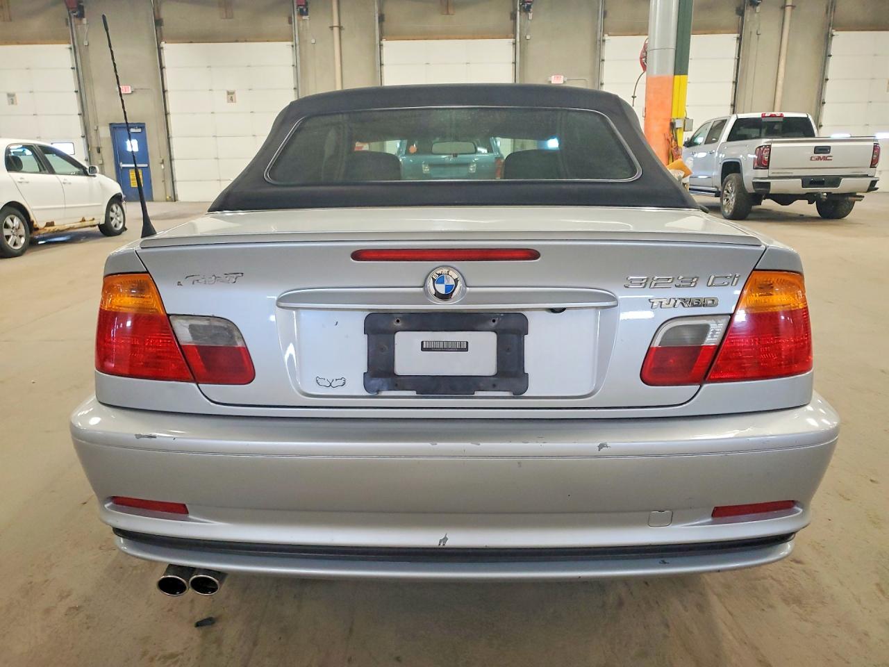 2000 Bmw 323 Ci Серебряный vin: WBABR3345YEA82319