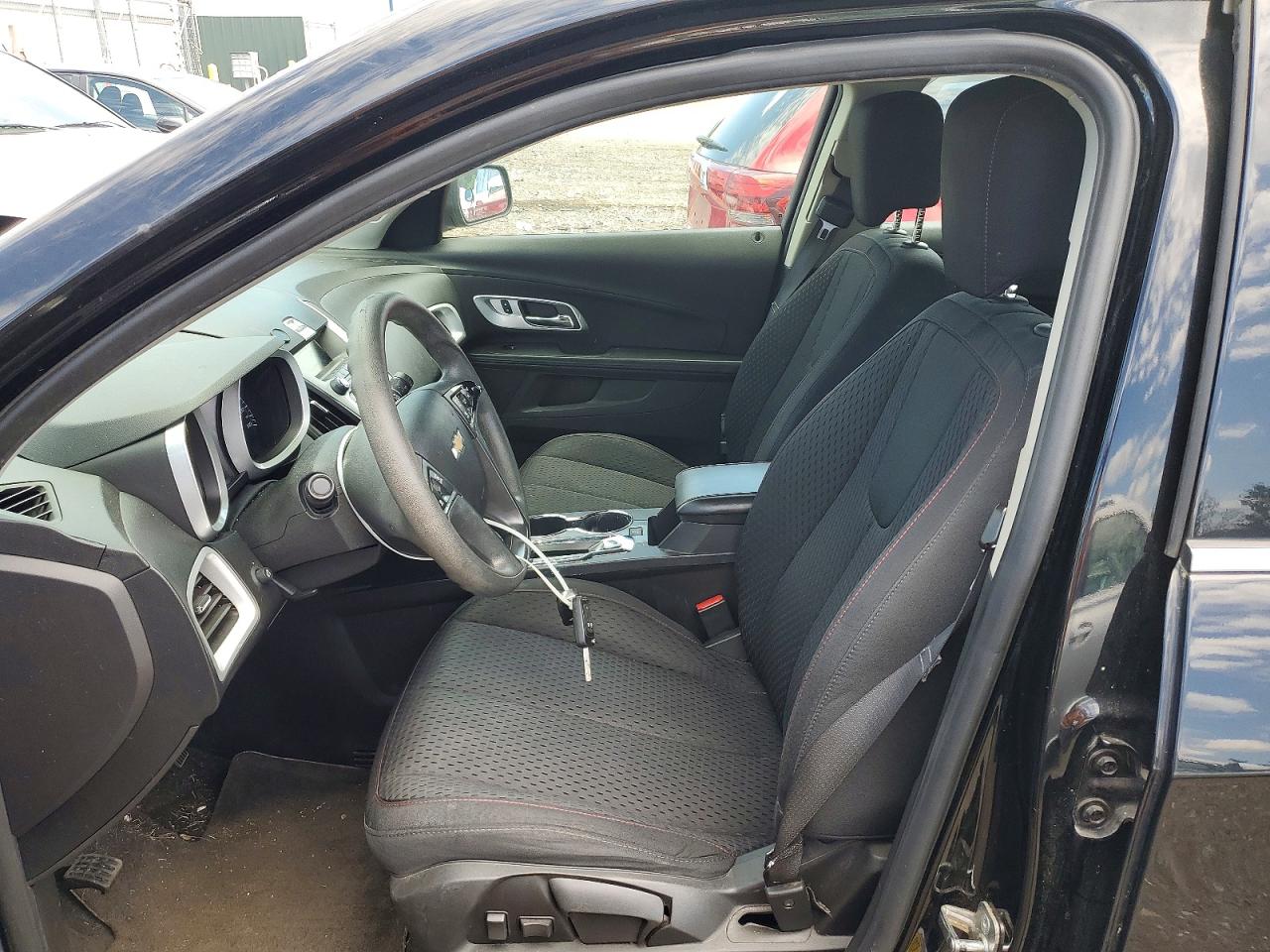 2015 Chevrolet Equinox Ls Black vin: 2GNFLEEK9F6183348