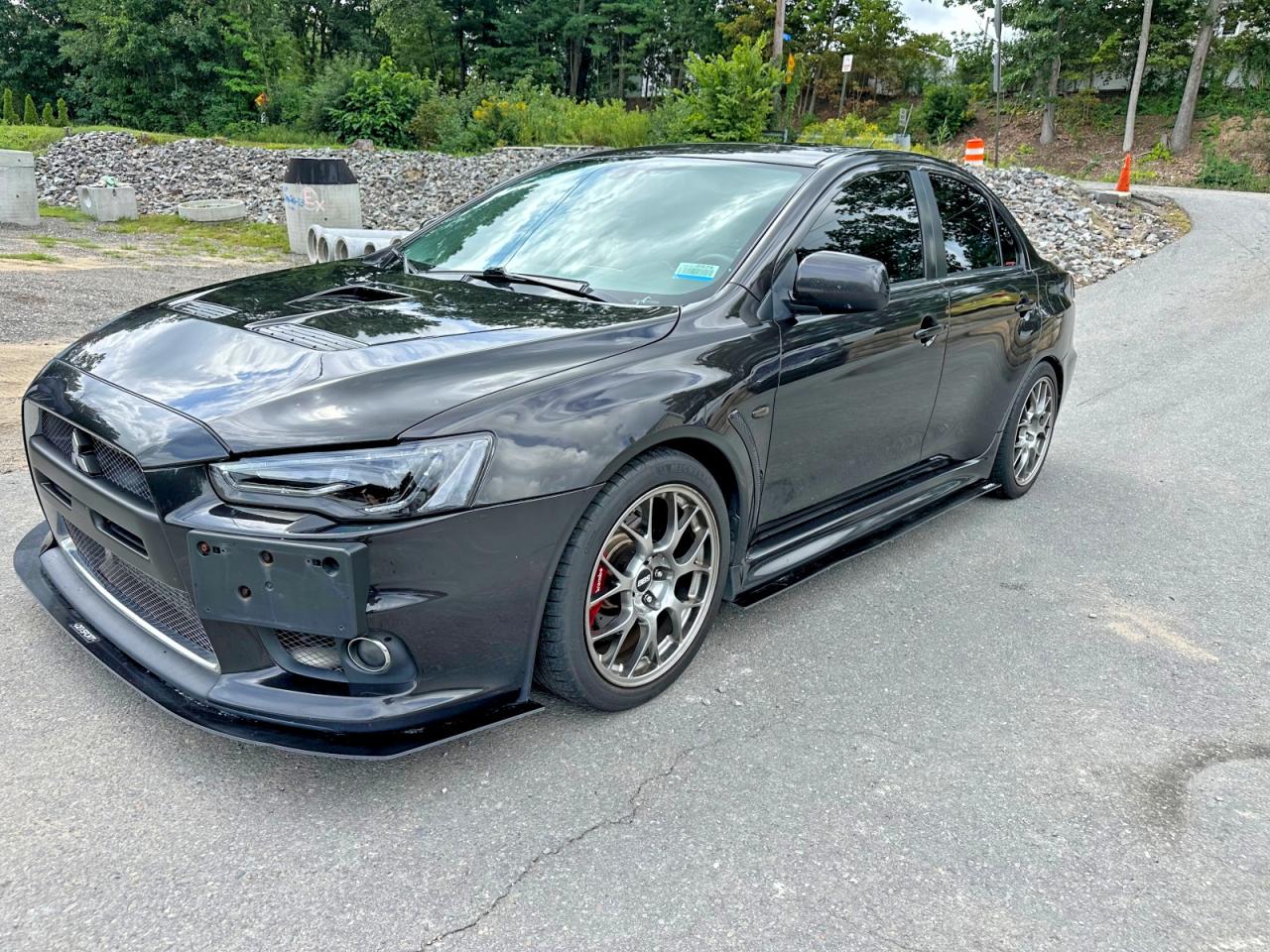 2014 Mitsubishi Lancer Evolution Mr Black vin: JA32W5FV0EU021789