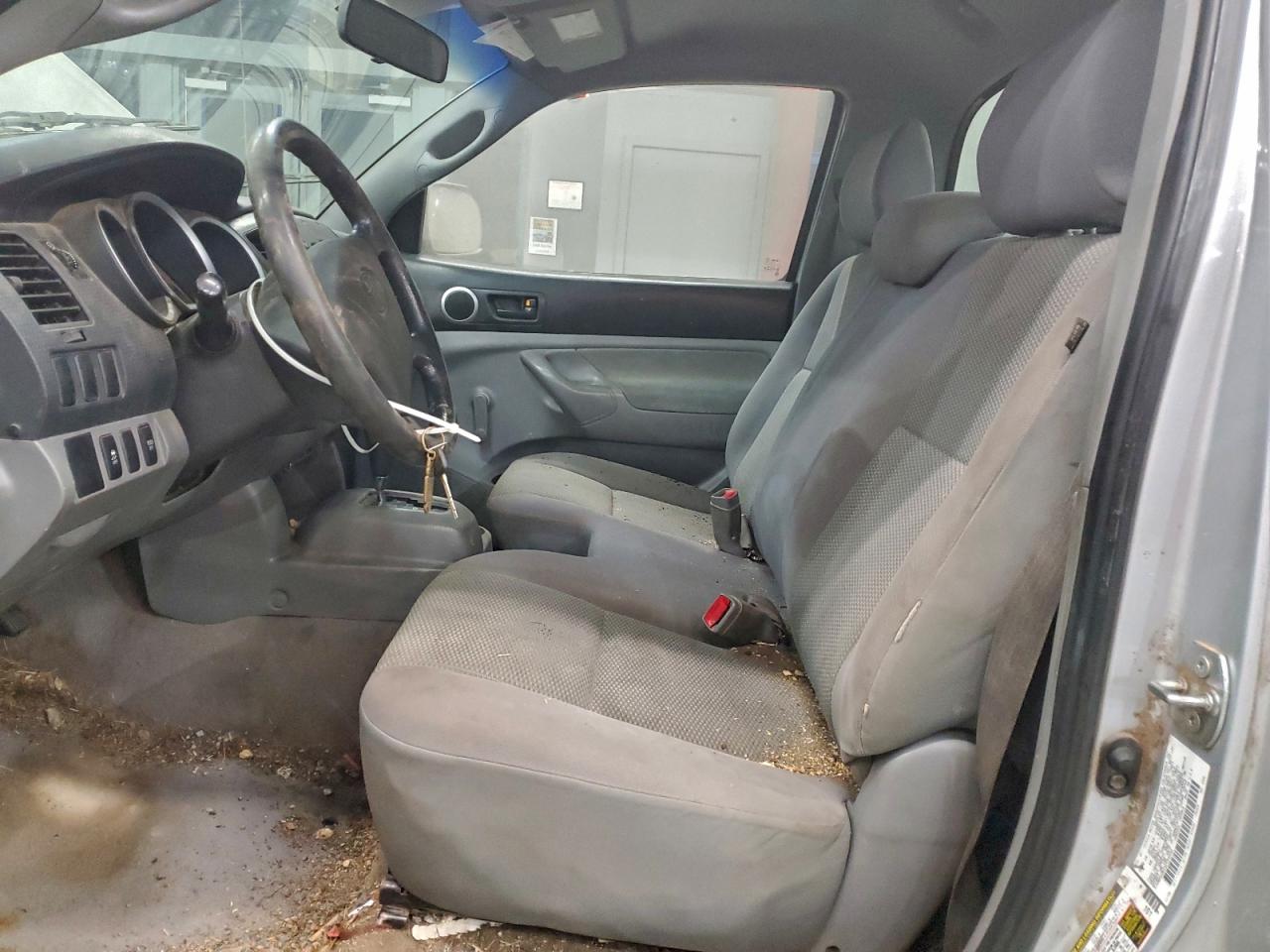 2009 Toyota Tacoma Silver vin: 5TENX22N19Z594200