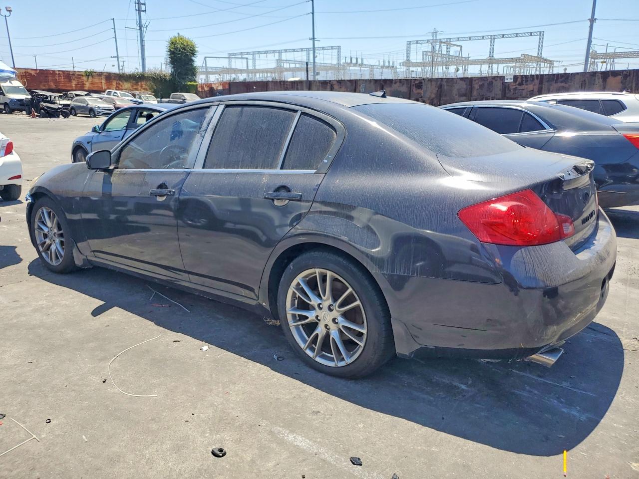 2007 Infiniti G35 Base Gray vin: JNKBV61E97M727131