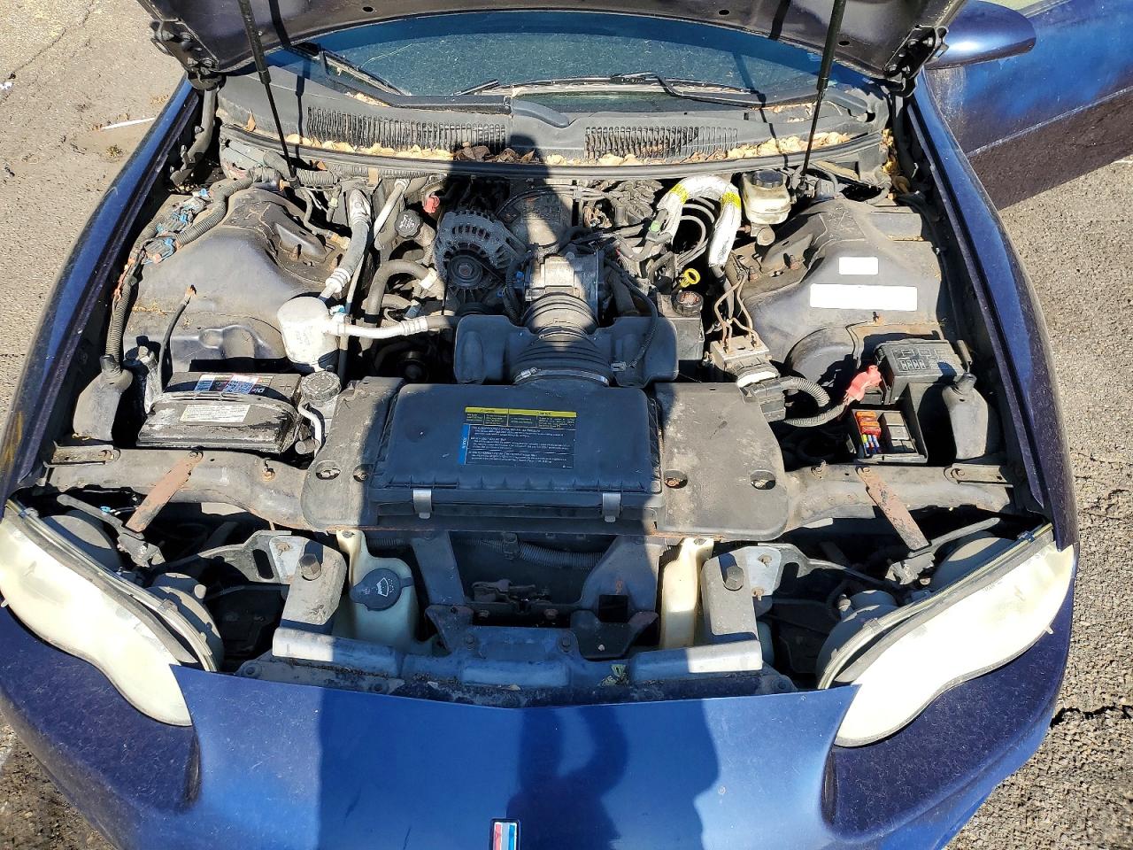 2002 Chevrolet Camaro Blue vin: 2G1FP22K922170626