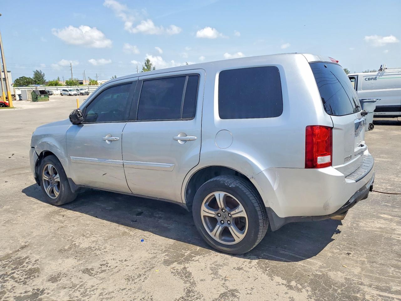 2015 Honda Pilot Se Silver vin: 5FNYF3H37FB020161