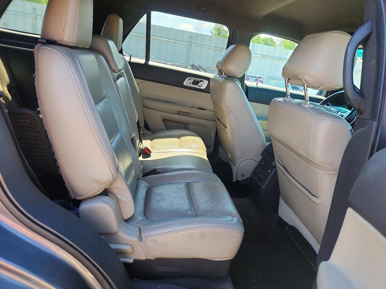 2013 Ford Explorer Limited Gray vin: 1FM5K8F84DGA35726
