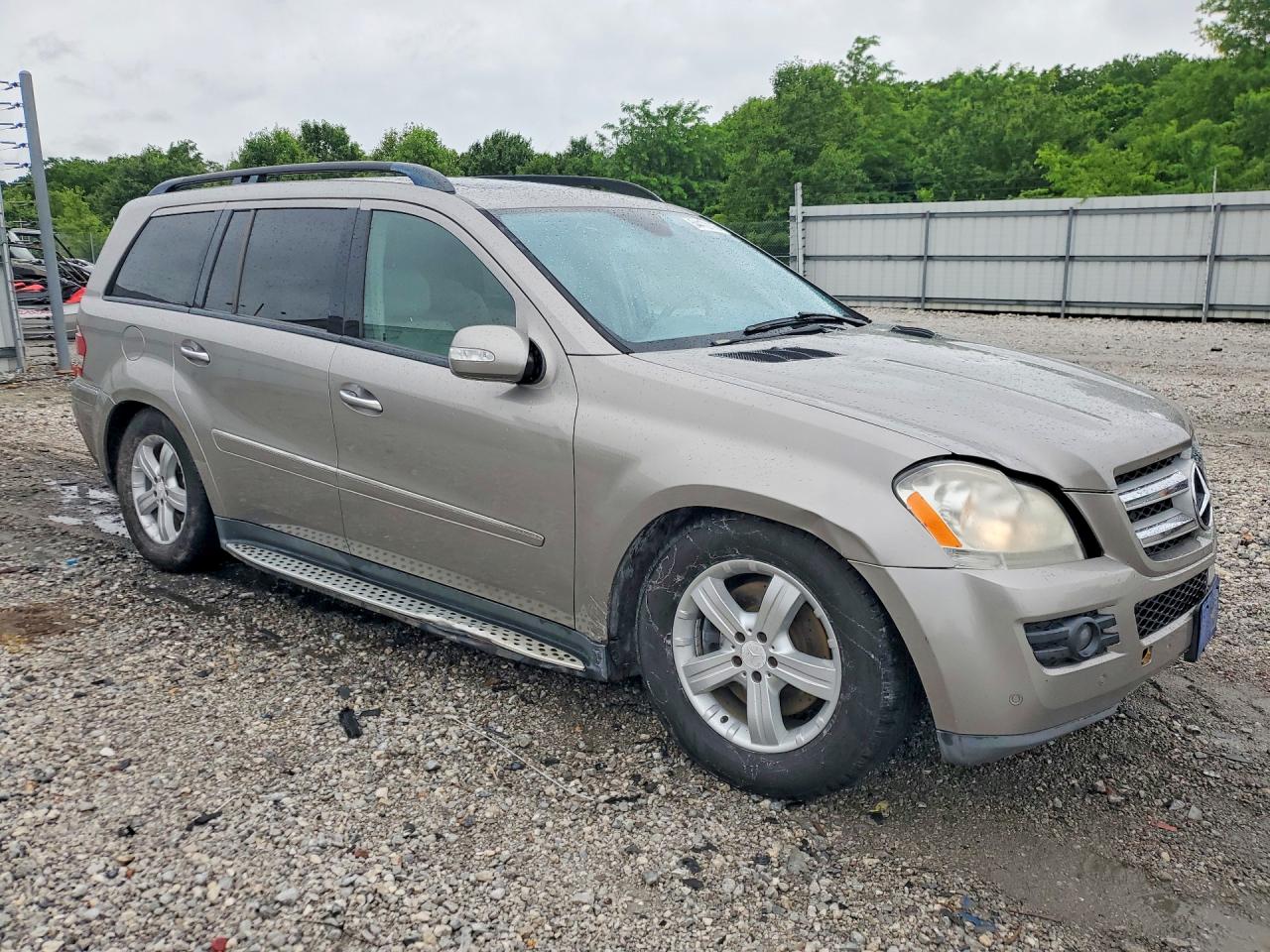 2008 Mercedes-benz Gl 450 4matic Серый vin: 4JGBF71E58A407260