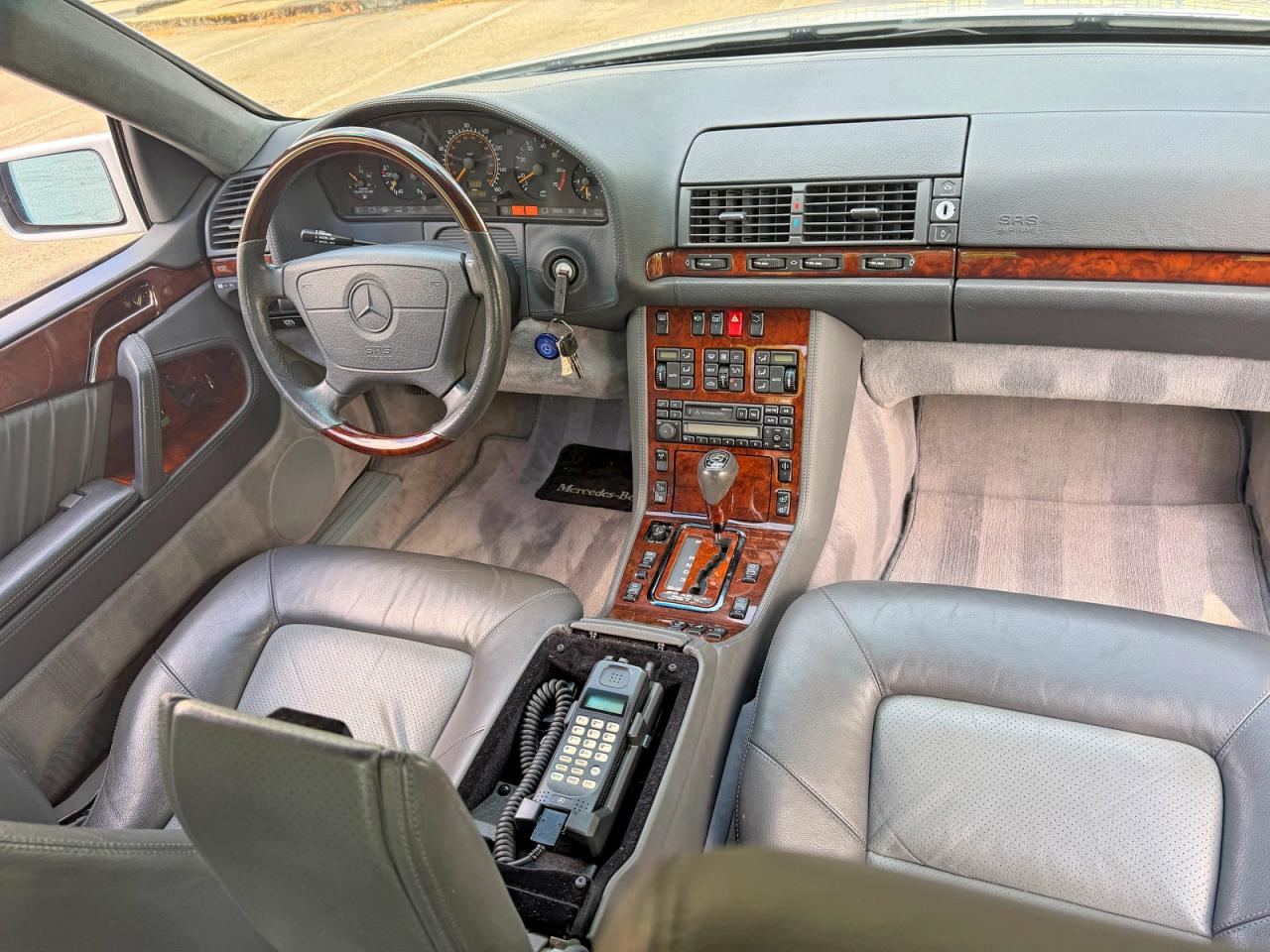 1995 Mercedes-benz S 600 Белый vin: WDBGA76E4SA259402