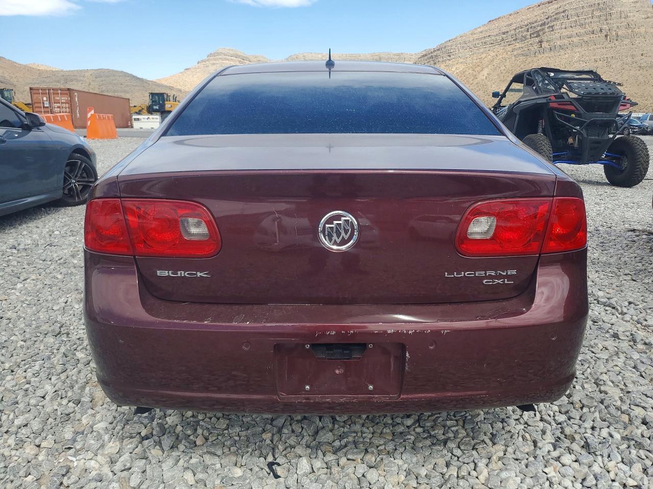 2006 Buick Lucerne Cxl Red vin: 1G4HR57Y46U239873
