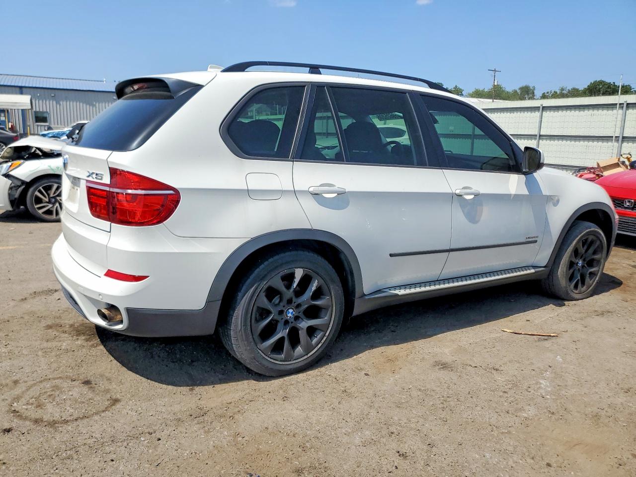 2011 Bmw X5 Xdrive35i White vin: 5UXZV4C56BLL58081