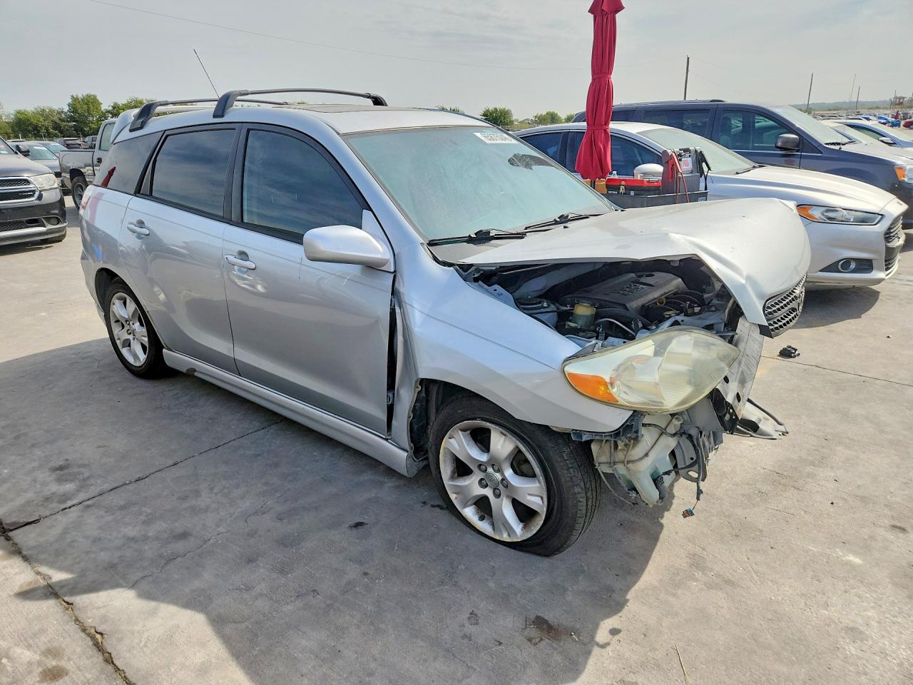 2006 Toyota Matrix Xr Серебряный vin: 2T1KR32E96C593056