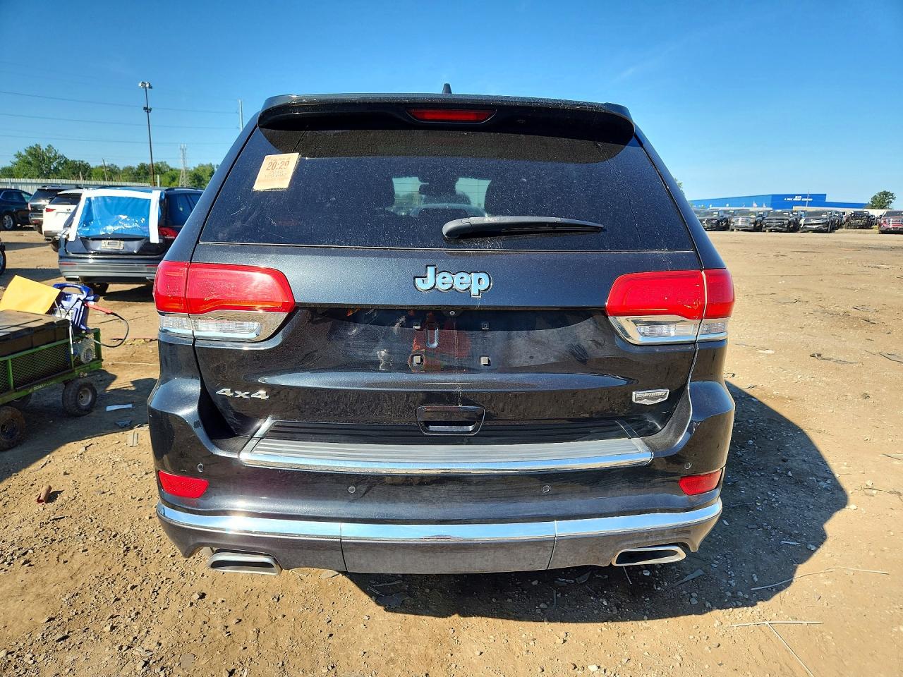 2015 Jeep Grand Cherokee Summit Black vin: 1C4RJFJG9FC856035