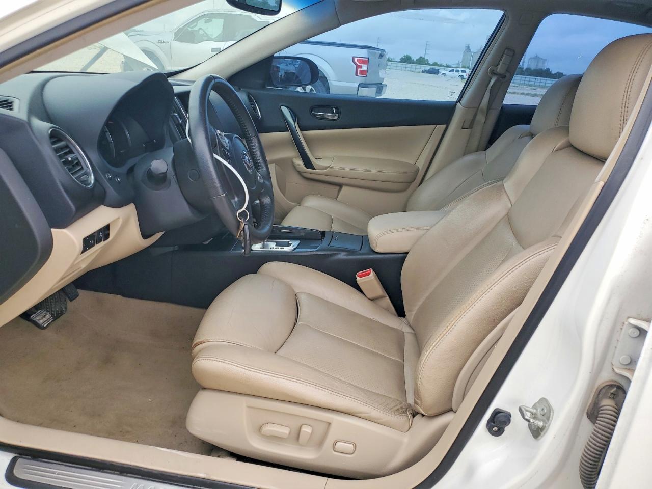 2012 Nissan Maxima 3.5 S White vin: 1N4AA5AP9CC852172