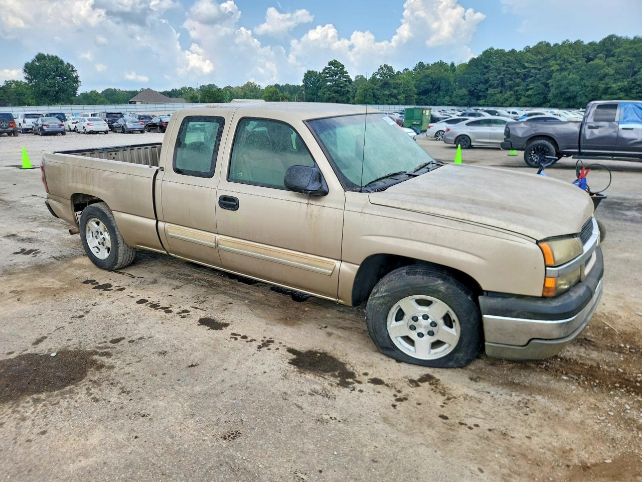 2005 Chevrolet Silverado C1500 Tan vin: 2GCEC19V251316285