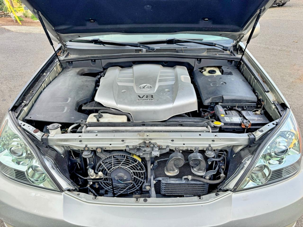 2003 Lexus Gx 470 Base Silver vin: JTJBT20X130004567