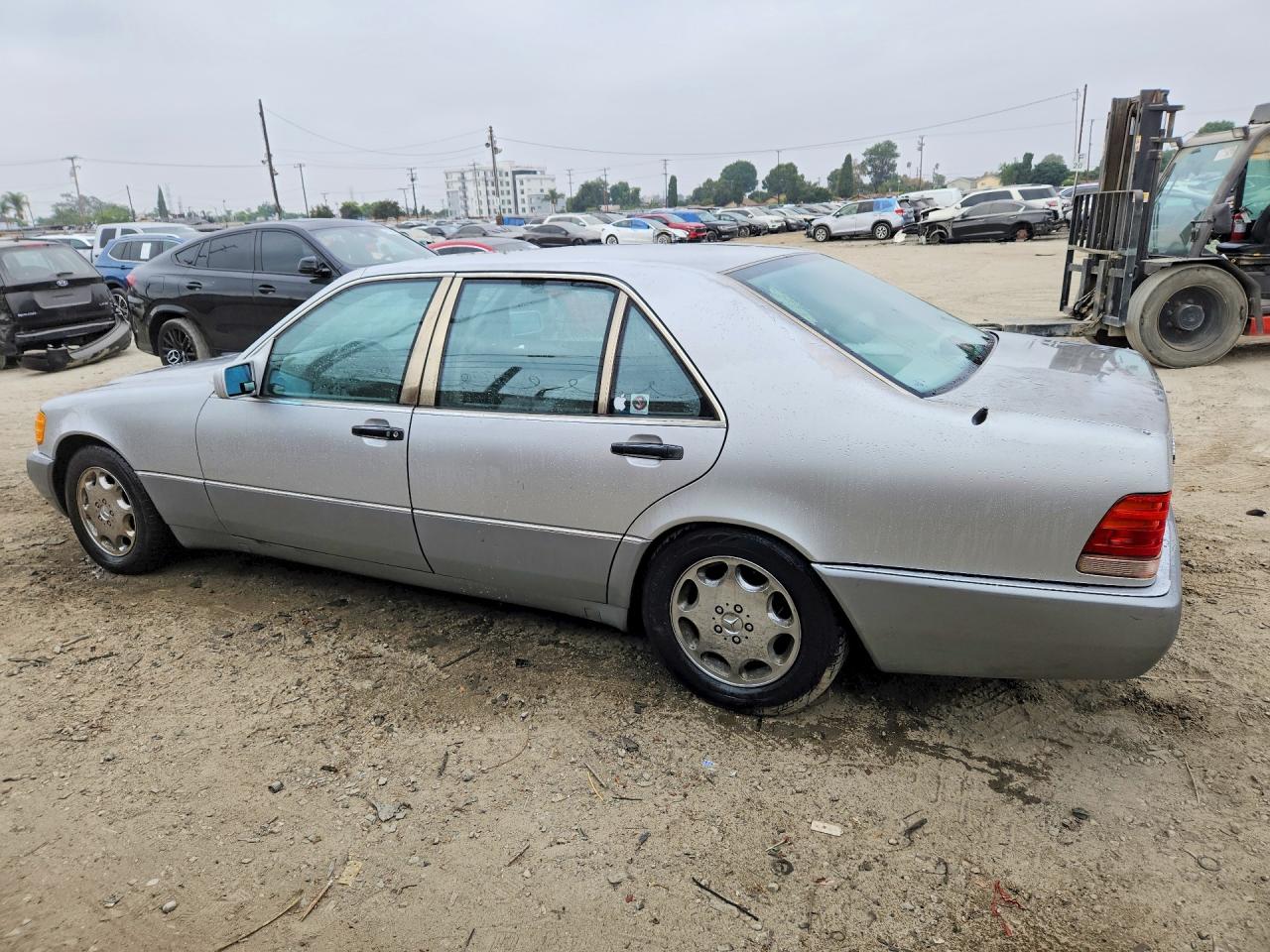 1993 Mercedes-benz 500 Sel Silver vin: WDBGA51E0PA086660