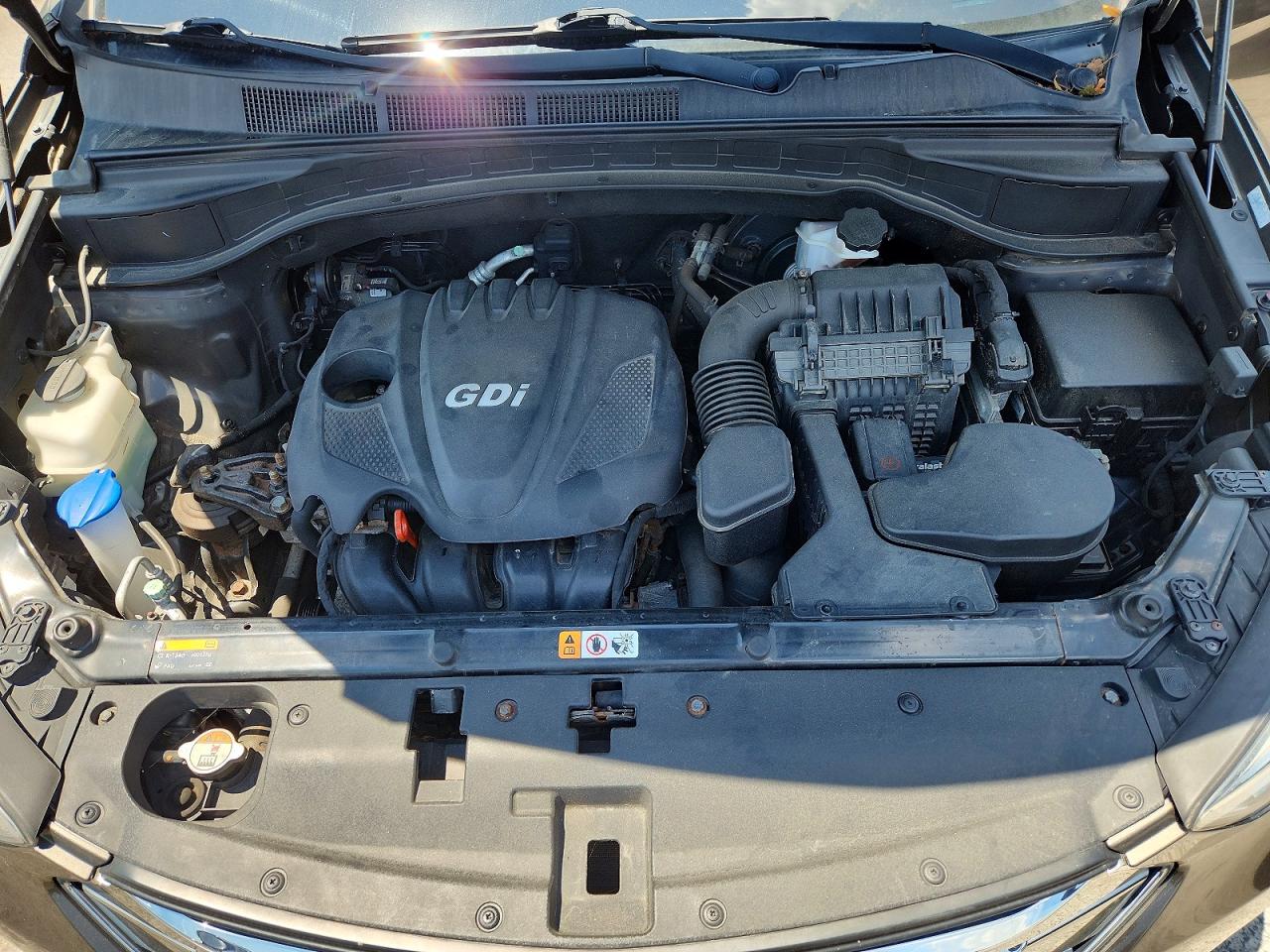 2014 Hyundai Santa Fe Sport 2.4l Brown vin: 5XYZUDLB6EG156013
