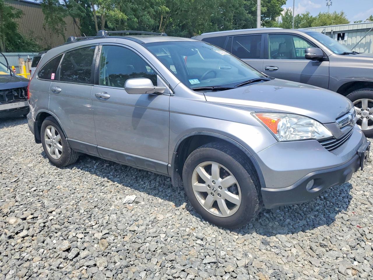 2007 Honda Cr-v Exl Silver vin: JHLRE48747C034648
