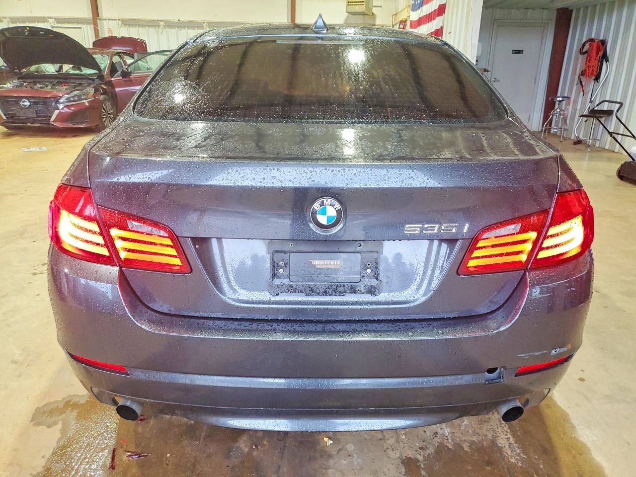 2011 Bmw 535 I Gray vin: WBAFR7C54BC603967