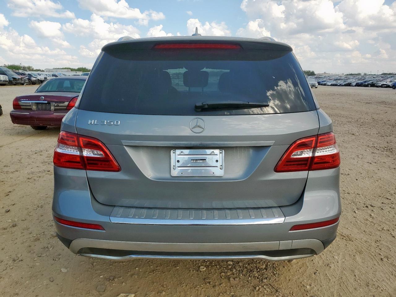 2015 Mercedes-benz Ml 350 Gray vin: 4JGDA5JB6FA466588