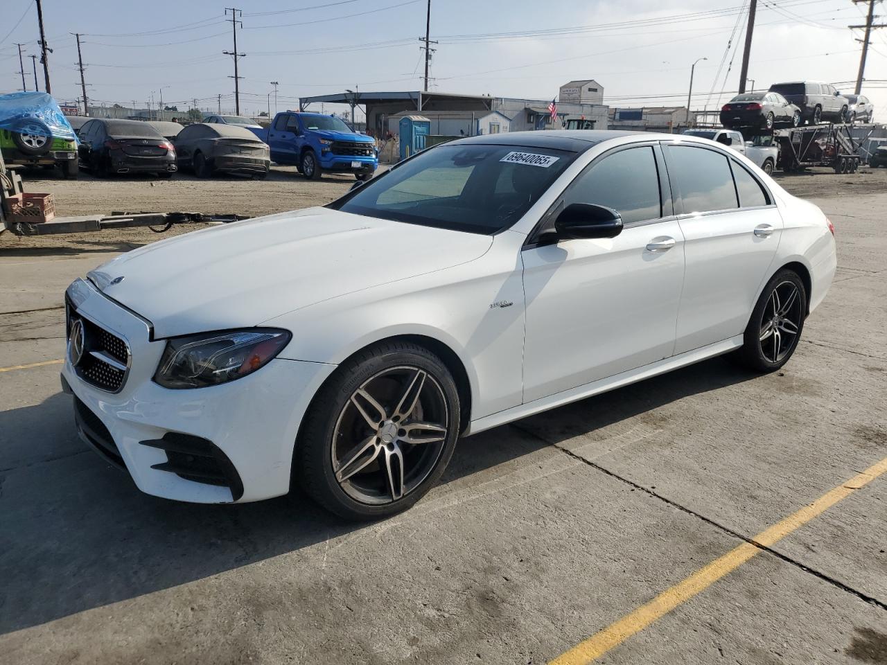2020 Mercedes-benz E Amg 53 4matic   White vin: WDDZF6BB6LA709270